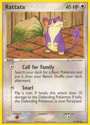 Rattata - 72/109 - Common - Reverse Holo