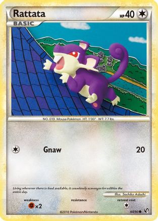 Rattata - 64/90 - Common