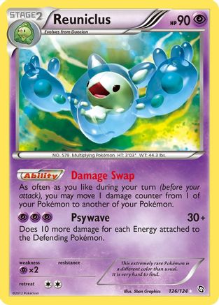 Reuniclus  - Holofoil Dragons Exalted - Secret Rare