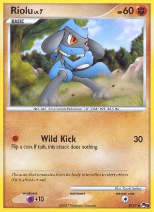 Riolu (8/17) Holofoil - Uncommon
