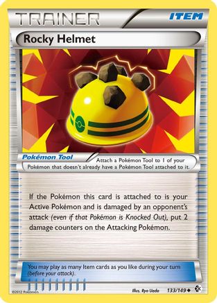 Rocky Helmet - 133/149 - Uncommon - Reverse Holo