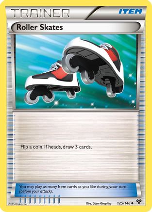 Roller Skates - 125/146 - Uncommon - Reverse Holo