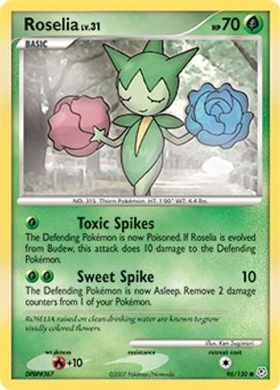 Roselia - 96/130 - Common