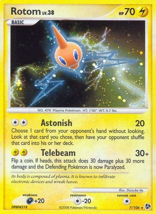 Rotom - 7/106 - Holo Rare - Reverse Holo