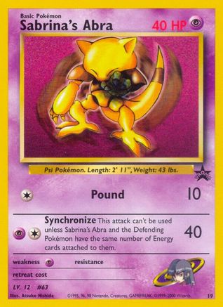 Sabrina's Abra - 19/53 - Promo