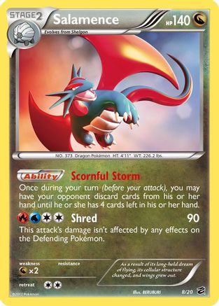 Salamence - 8/20 - Holo Rare