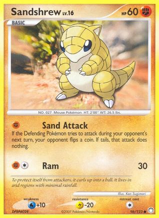 Sandshrew - 96/123 - Common