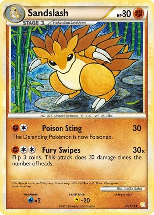 Sandslash - 29/123 - Rare