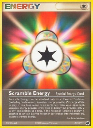 Scramble Energy - 89/101 - Uncommon - Reverse Holo