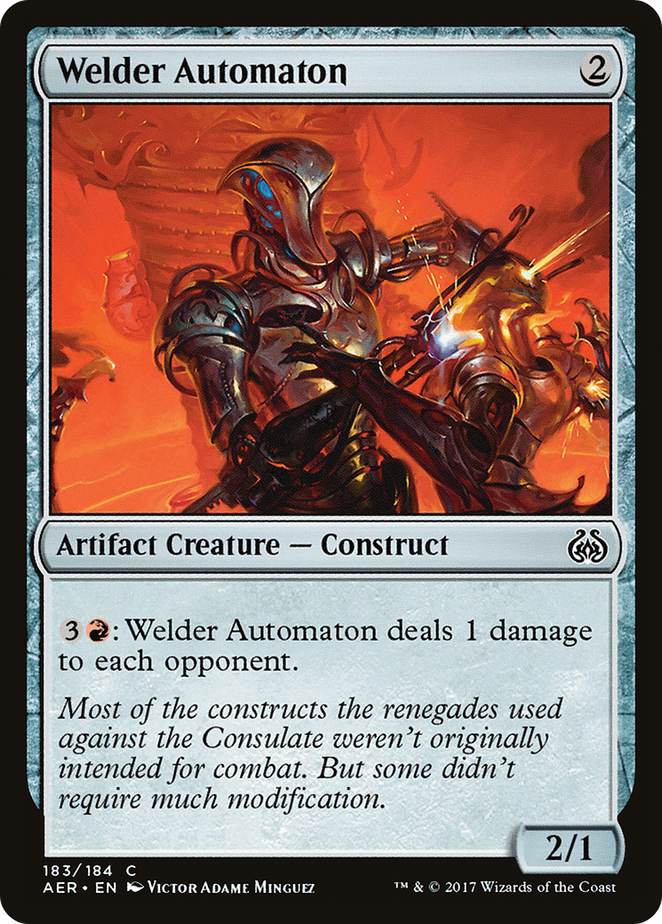 Welder Automaton (AER-183)  Foil