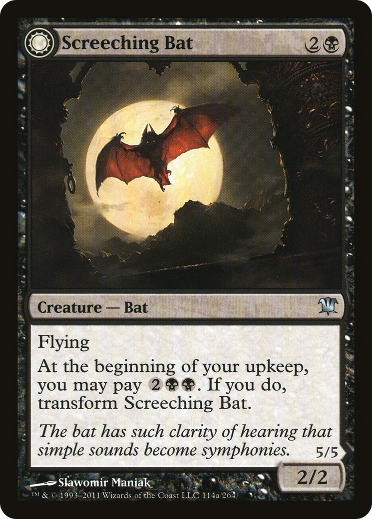 Screeching Bat (ISD-114)  Foil
