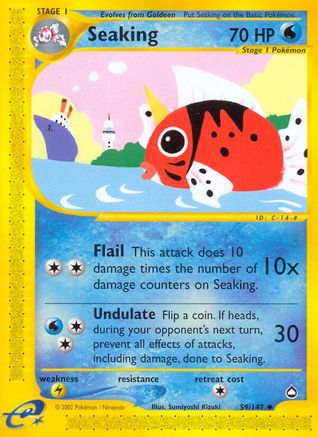 Seaking - 59/147 - Uncommon - Reverse Holo
