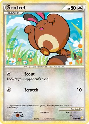 Sentret - 80/123 - Common - Reverse Holo