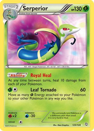 Serperior  - Holofoil Dragons Exalted - Secret Rare