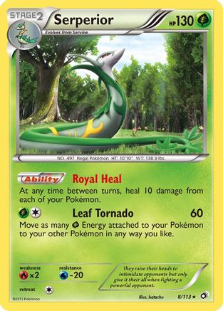 Serperior - 8/113 - Holo Rare