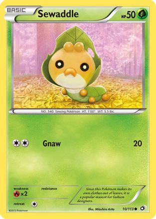 Sewaddle (10) - 10/113 - Common