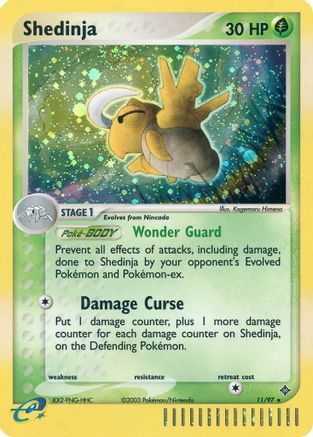 Shedinja - 11/97 - Holo Rare