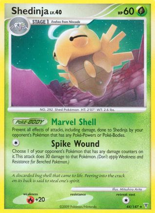 Shedinja - 44/147 - Rare