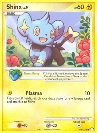 Shinx - 98/123 - Common - Reverse Holo