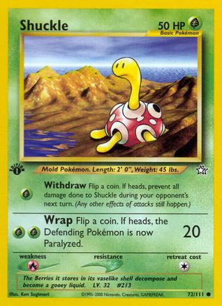 Shuckle - 72/111 - Common - Unlimited