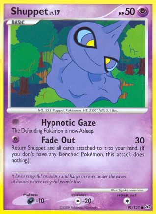 Shuppet - 92/127 - Common - Reverse Holo