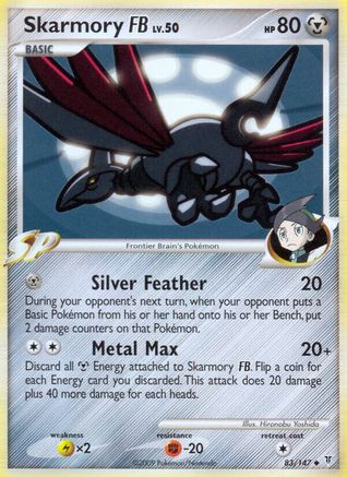 Skarmory FB - 83/147 - Uncommon - Reverse Holo