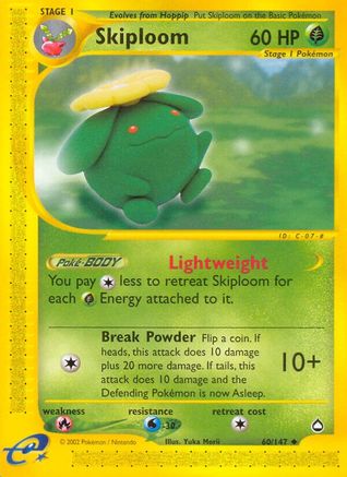 Skiploom - 60/147 - Uncommon - Reverse Holo