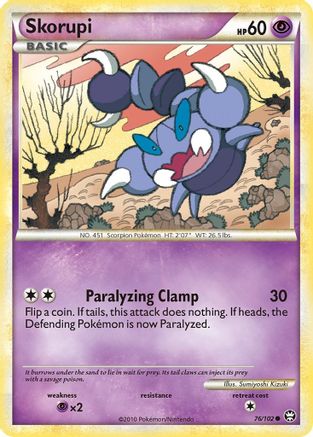 Skorupi - 76/102 - Common - Reverse Holo