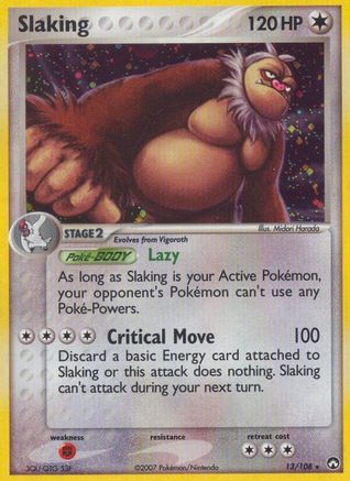 Slaking - 13/108 - Holo Rare