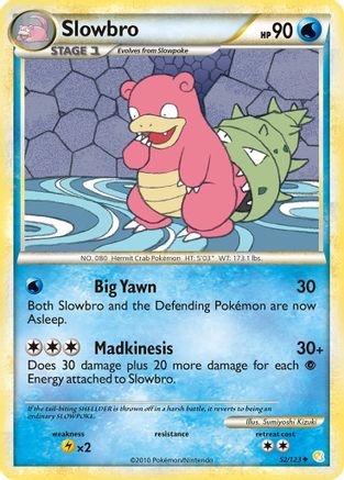 Slowbro - 52/123 - Uncommon