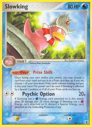 Slowking - 28/113 - Rare - Reverse Holo