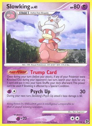 Slowking - 28/106 - Rare - Reverse Holo