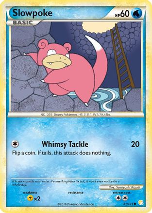 Slowpoke - 81/123 - Common