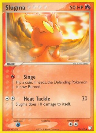 Slugma - 77/109 - Common - Reverse Holo