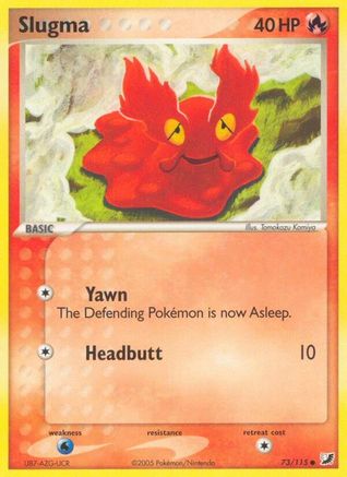 Slugma - 73/115 - Common - Reverse Holo