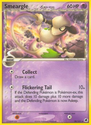 Smeargle (Delta Species) - 39/101 - Uncommon - Reverse Holo