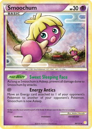 Smoochum - 30/123 - Rare - Reverse Holo