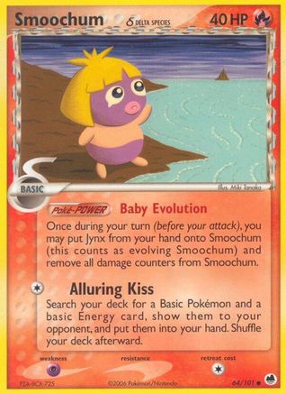 Smoochum (Delta Species) - 64/101 - Common