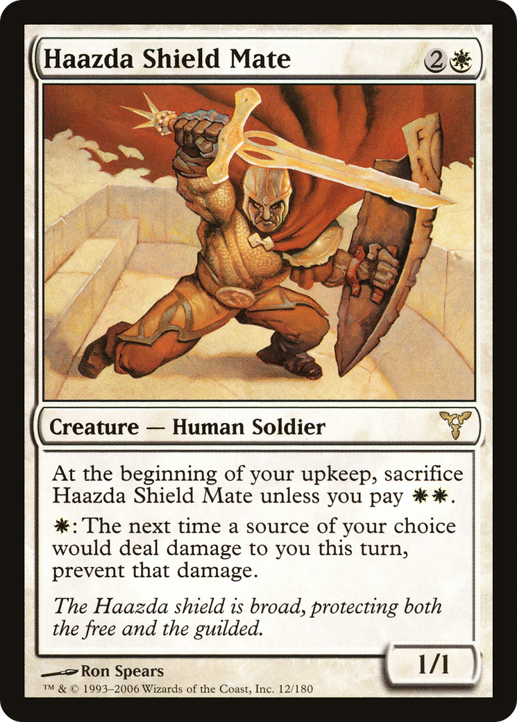 Haazda Shield Mate (DIS-012)  Foil