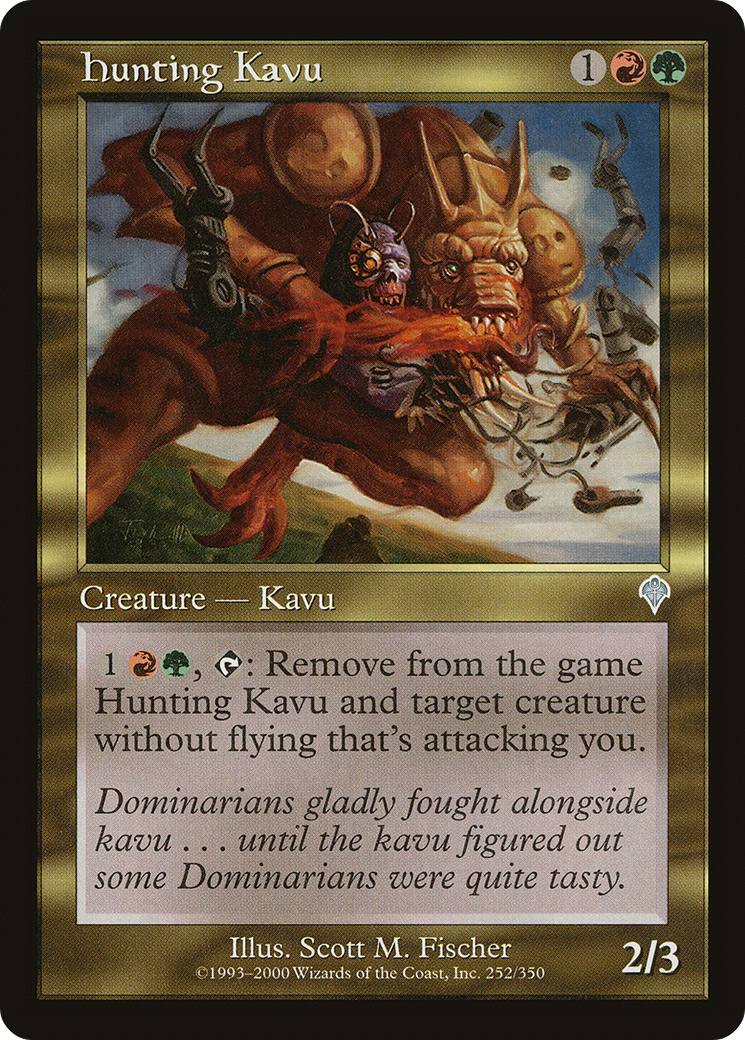 Hunting Kavu (INV-252)  Foil