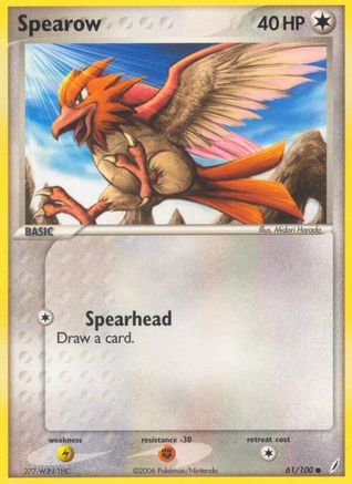 Spearow - 61/100 - Common