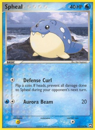 Spheal - 65/108 - Common - Reverse Holo