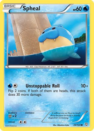 Spheal 029/124  Dragons Exalted - Common