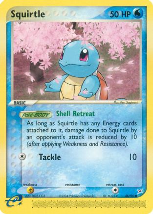 Squirtle - 46/95 - Common - Reverse Holo