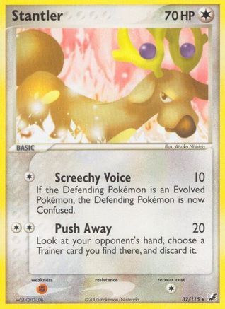 Stantler - 32/115 - Rare - Reverse Holo