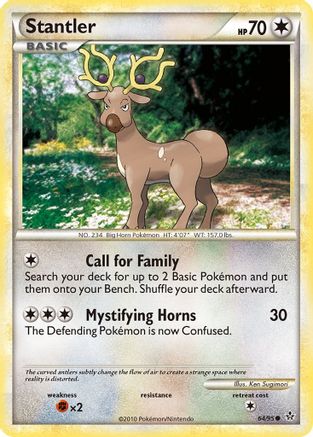 Stantler  - Reverse Holofoil Unleashed - Common