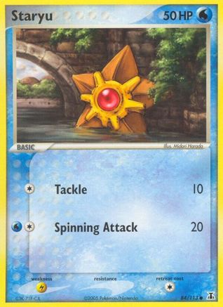 Staryu - 84/113 - Common - Reverse Holo