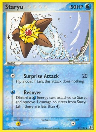 Staryu - 85/113 - Common - Reverse Holo