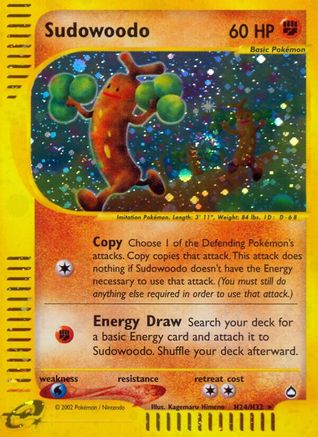 Sudowoodo - H24/147 - Holo Rare