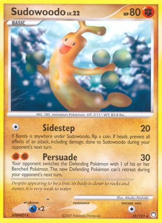 Sudowoodo - 35/123 - Rare